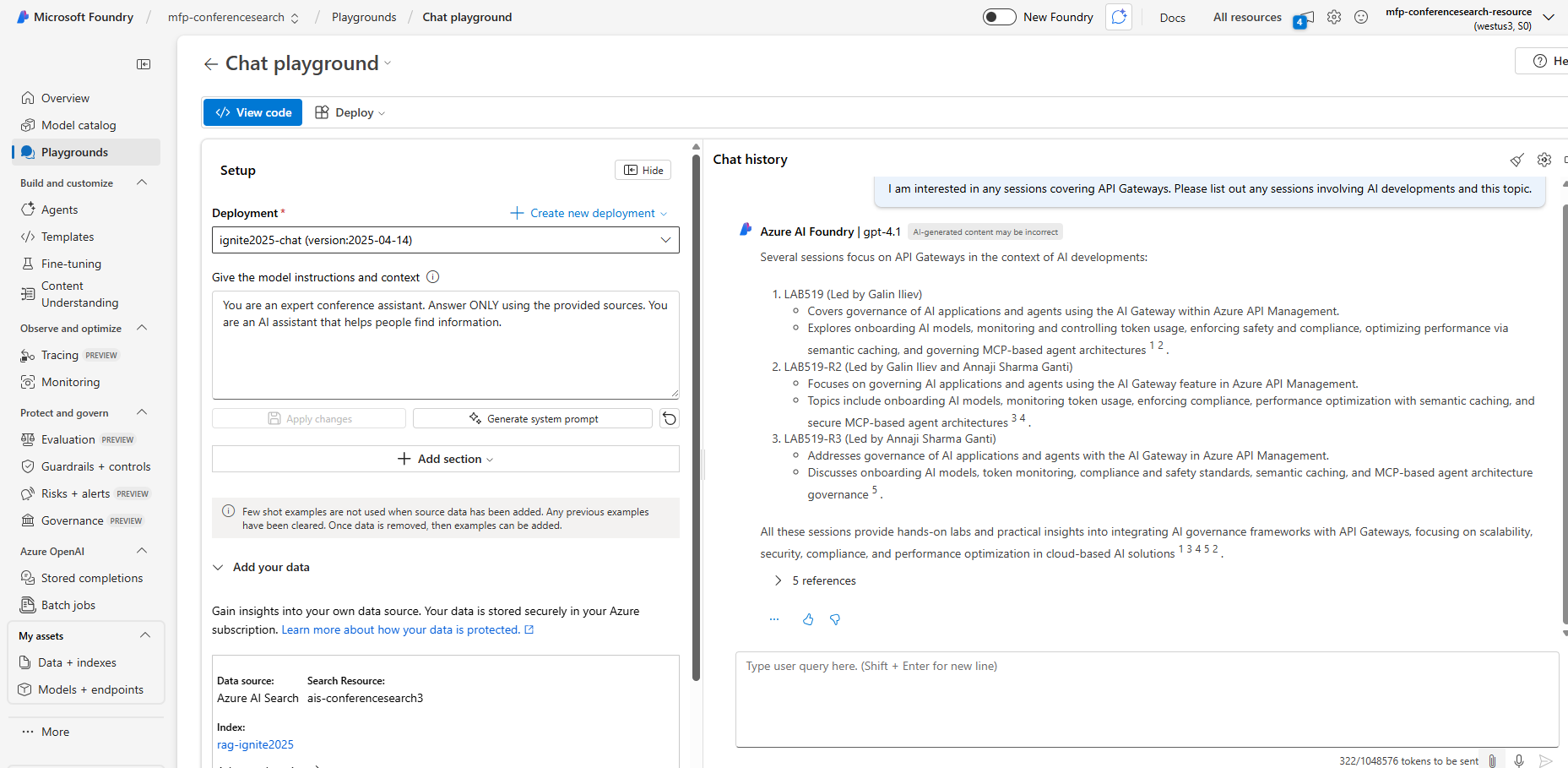 Building a Conference Intelligence System with RAG